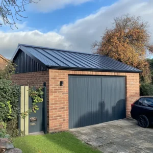 Double garage project in Manchester