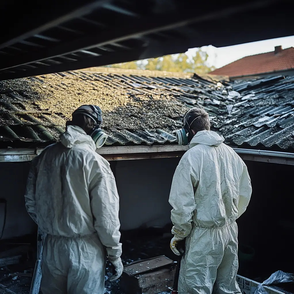 How to Safely Dispose of an Asbestos Garage Roof